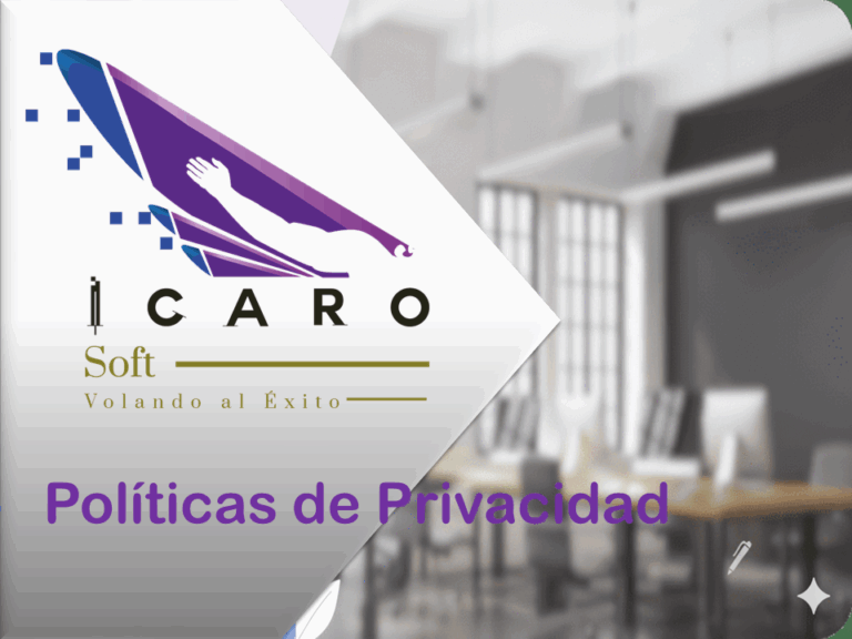 Políticas de Privacidad en Icarosoft