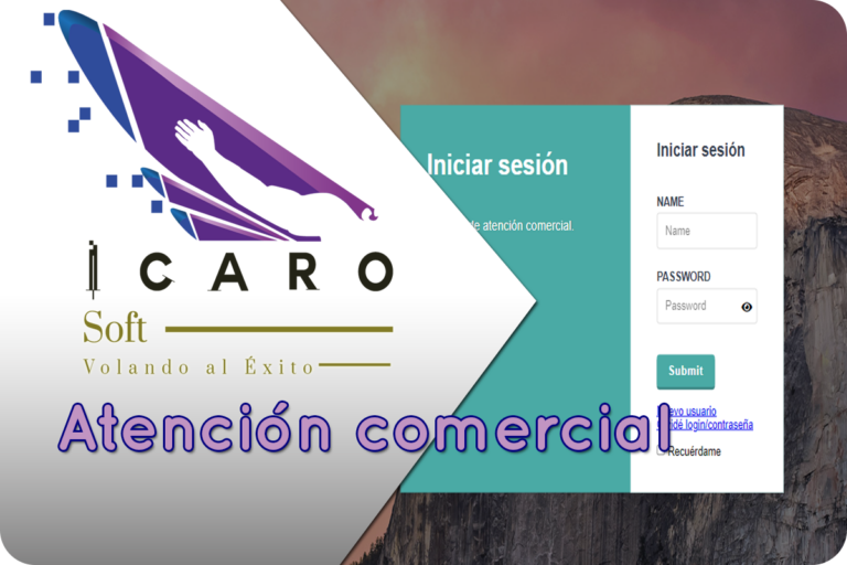 Atención comercial de Icarosoft