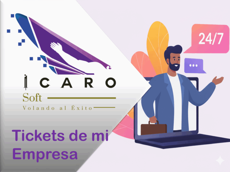 Tickets de mi empresa en ICAROSoft
